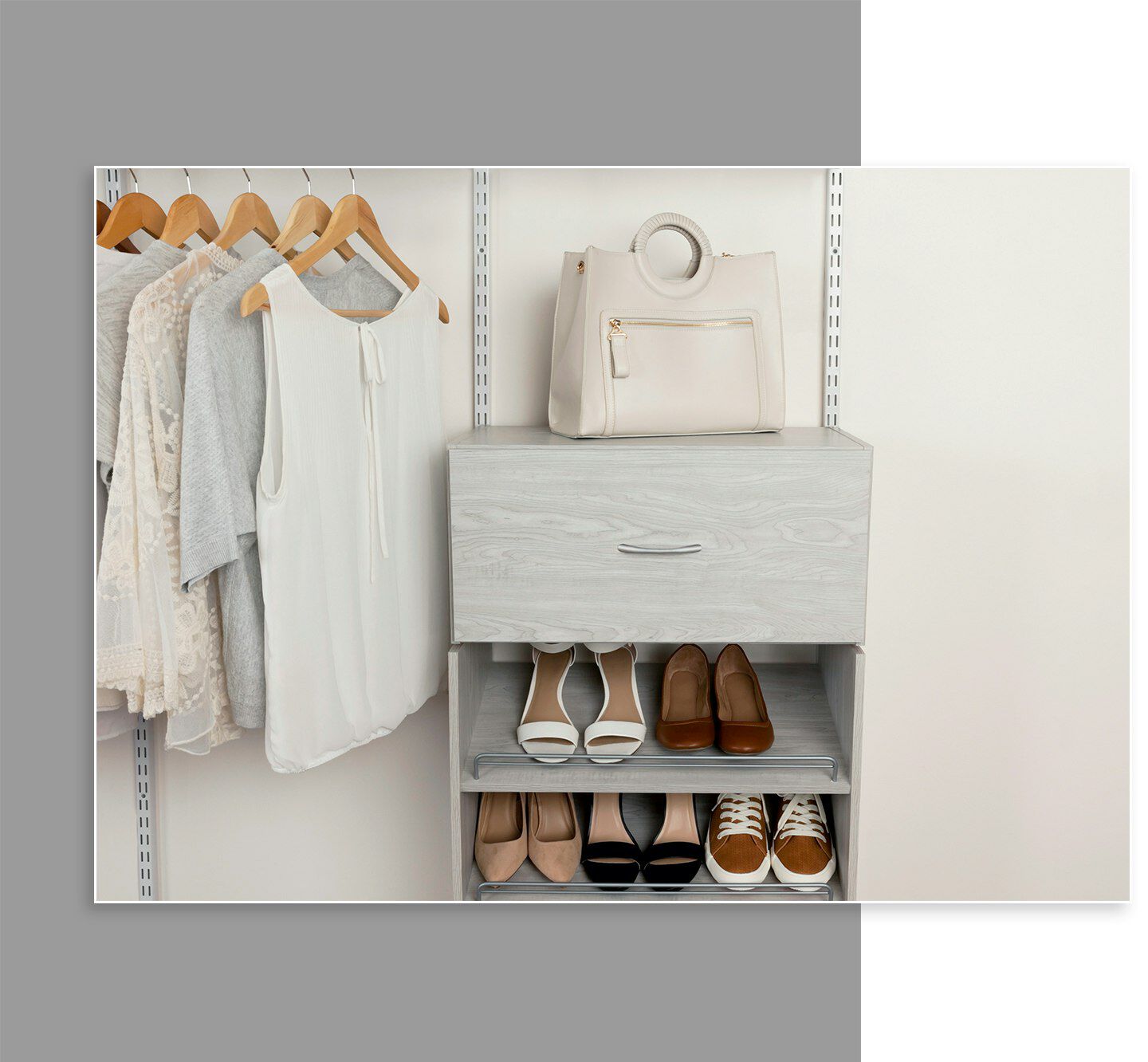 rubbermaid closet drawers